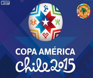 Puzzle Λογότυπο Κόπα Αμέρικα Χιλή 2015